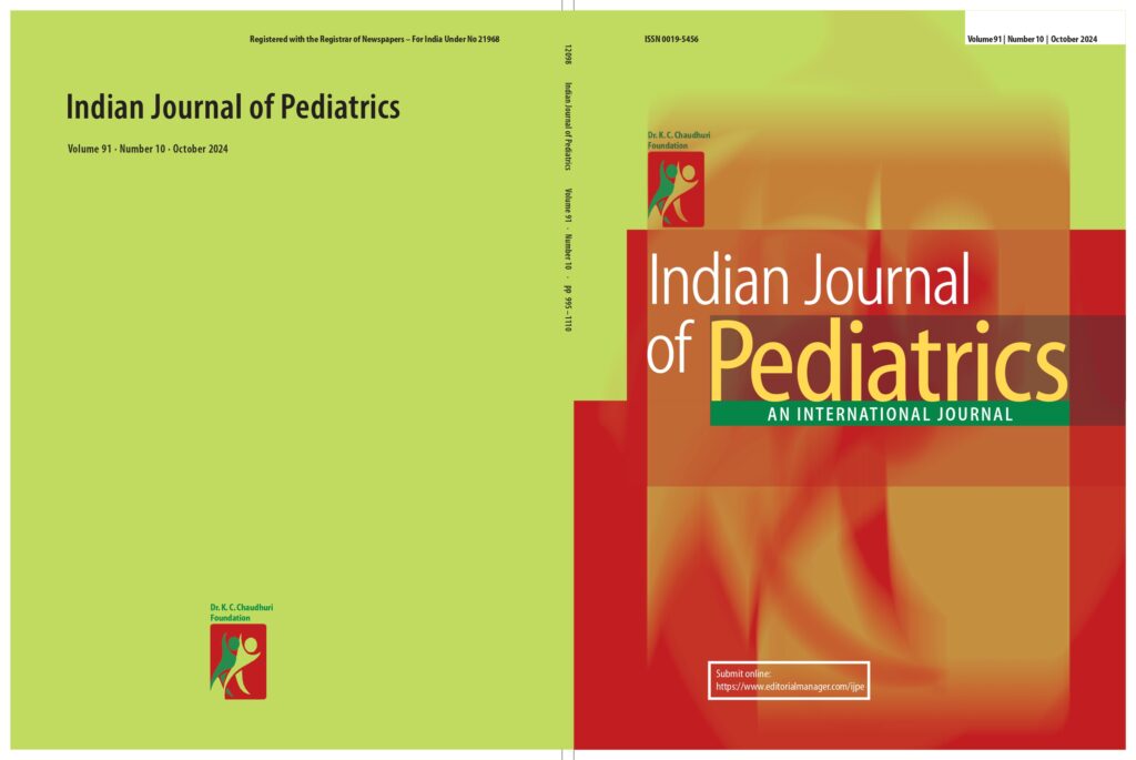 Indian Journal of Pediatrics, OCT, 2024